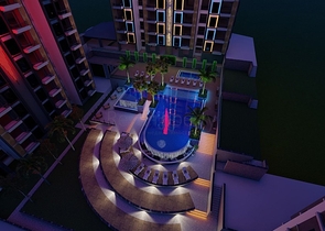 شقة 2+1 في مجمع قيد الإنشاء في منطقة أوكورجالار