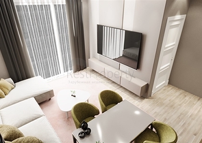 شقة 2+1 في مجمع قيد الإنشاء في منطقة أوكورجالار