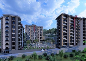 شقة 2+1 في مجمع قيد الإنشاء في منطقة أوكورجالار