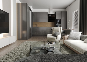 شقة 2+1 في مجمع قيد الإنشاء في منطقة أوكورجالار