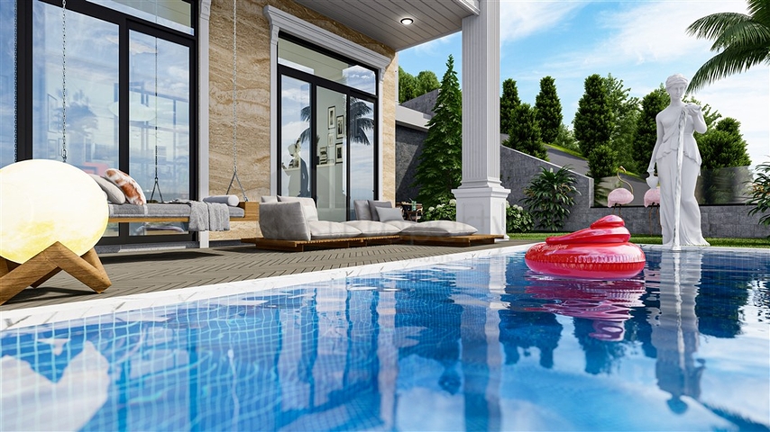 فيلا بريميوم في منطقة تيبي