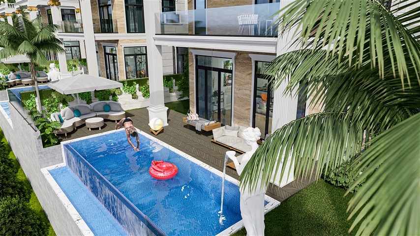 فيلا بريميوم في منطقة تيبي