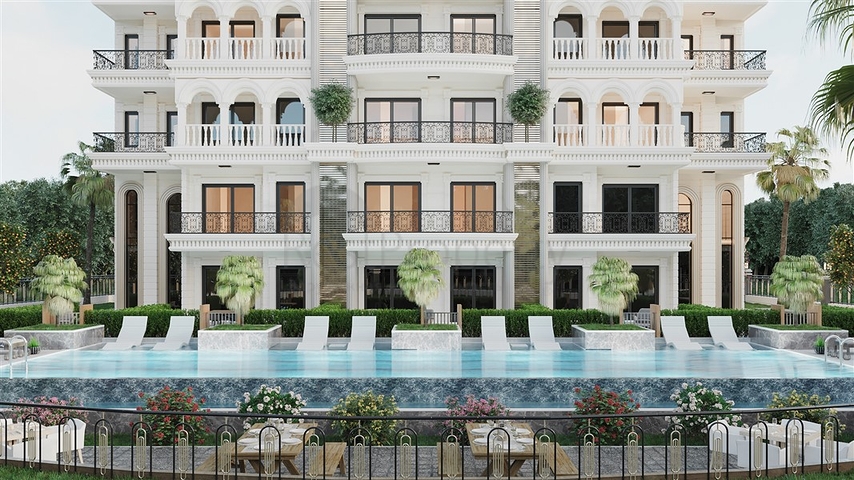 شقة 1 + 1 بالقرب من شاطئ إنجيكوم