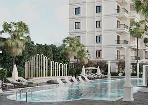 شقة 1 + 1 بالقرب من شاطئ إنجيكوم