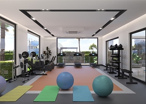 شقة 1+1 في مجمع حديث مبني حديثا في محمودلار