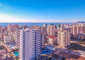 شقة 1+1 في منطقة محمودلار