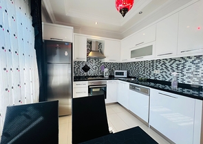 بنتهاوس واسع 2 + 1 في وسط ألانيا