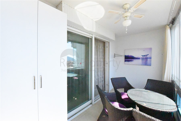 شقة 1 + 1 900 متر من البحر مع تصريح إقامة