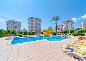 شقة 1 + 1 900 متر من البحر مع تصريح إقامة