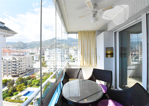 شقة 1 + 1 900 متر من البحر مع تصريح إقامة