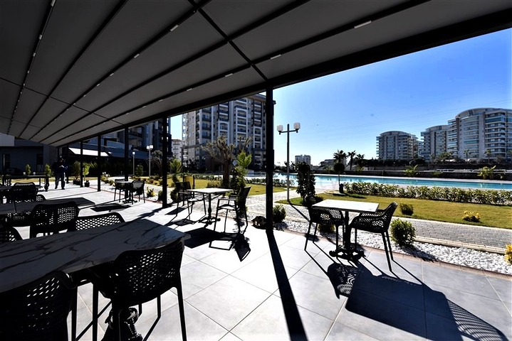 شقة 1+1 للايجار في مجمع سكني جديد