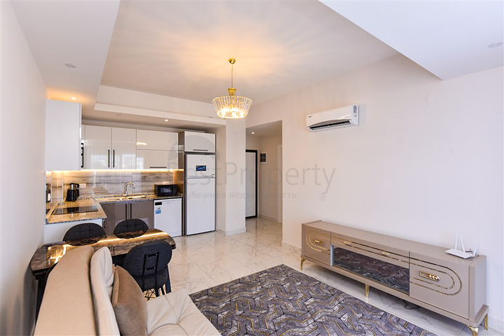 شقة 1+1 للايجار في مجمع سكني جديد