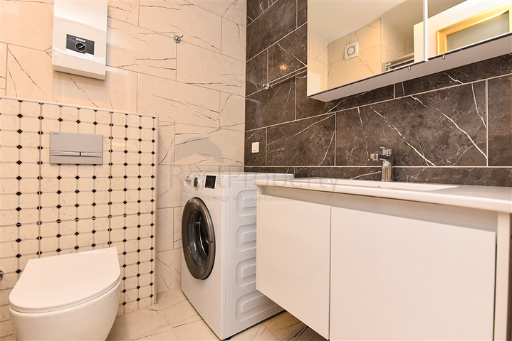 شقة 1+1 للايجار في مجمع سكني جديد