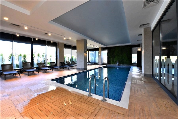 شقة 1+1 للايجار في مجمع سكني جديد