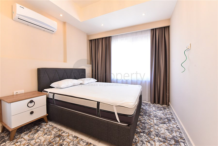 شقة 1+1 للايجار في مجمع سكني جديد