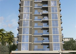 شقة فسيحة 1 + 1 في مبنى قيد الإنشاء في منطقة محمودلار