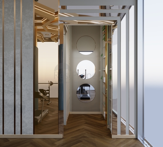 شقة 1+1 في مجمع من الدرجة الممتازة في منطقة محمودلار