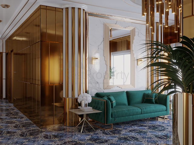 شقة 1+1 في مجمع من الدرجة الممتازة في منطقة محمودلار