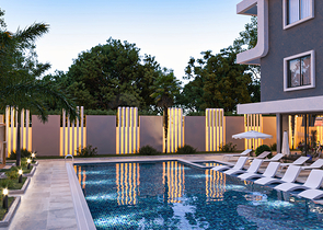 شقة 1+1 في مجمع من الدرجة الممتازة في منطقة محمودلار