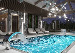 شقة 1+1 في مجمع من الدرجة الممتازة في منطقة محمودلار