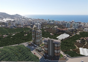 شقة 1+1 في منطقة محمودلار