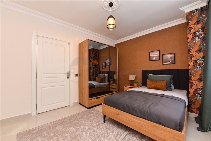 3 + 1 بنتهاوس على بعد 300 متر فقط من البحر الأبيض المتوسط في منطقة أوبا