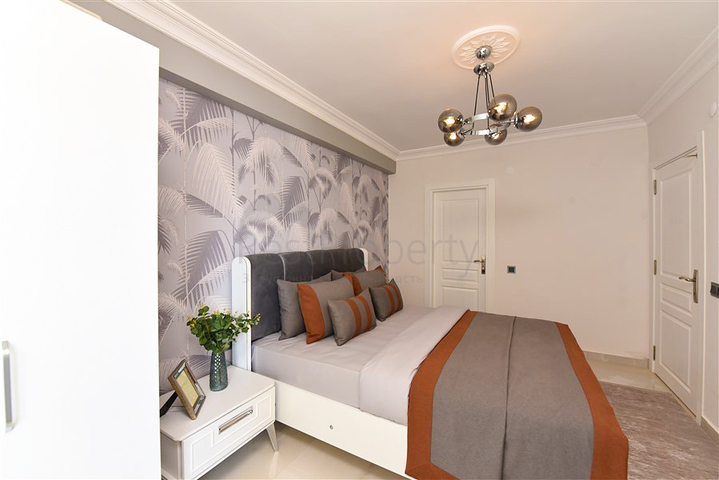 3 + 1 بنتهاوس على بعد 300 متر فقط من البحر الأبيض المتوسط في منطقة أوبا