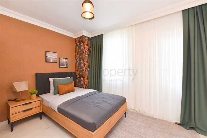 3 + 1 بنتهاوس على بعد 300 متر فقط من البحر الأبيض المتوسط في منطقة أوبا