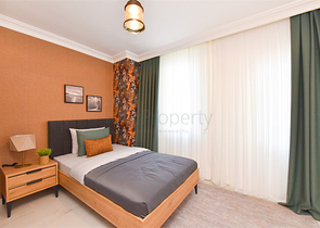 3 + 1 بنتهاوس على بعد 300 متر فقط من البحر الأبيض المتوسط في منطقة أوبا