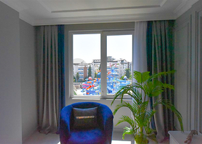 3 + 1 بنتهاوس على بعد 300 متر فقط من البحر الأبيض المتوسط في منطقة أوبا