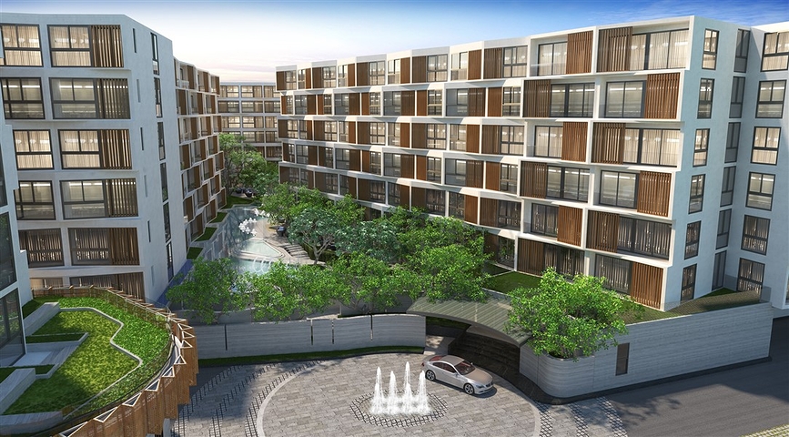 مجمع سكني حديث على بعد 200 متر من شاطئ بانجتاو