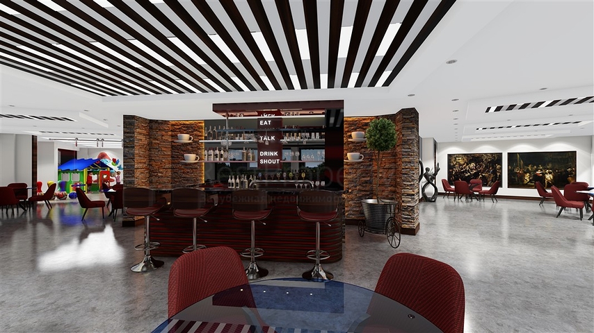 شقة فسيحة 1 + 1 في منطقة محمودلار