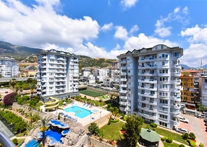 شقة واسعة تطل على البحر والجبل في منطقة جيكجيلي