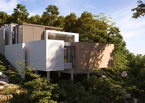 واحة استوائية من الراحة والهدوء على سفح تل في ليان