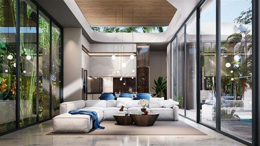 التصميم المفاهيمي لفيلات بانغ تاو