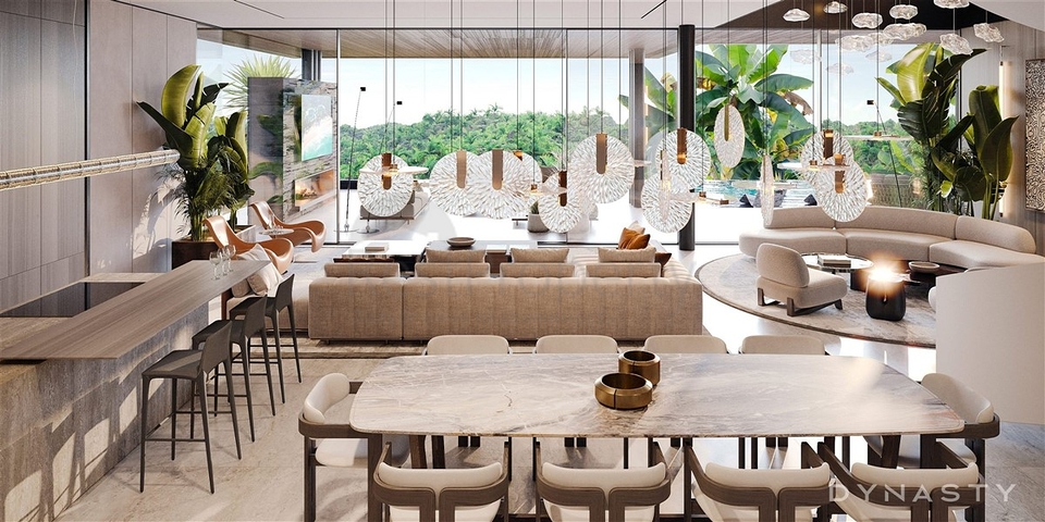 التصميم المفاهيمي لفيلات بانغ تاو