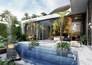 التصميم المفاهيمي لفيلات بانغ تاو