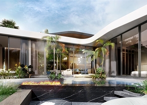 التصميم المفاهيمي لفيلات بانغ تاو