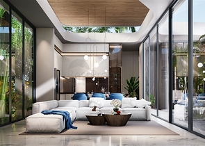 التصميم المفاهيمي لفيلات بانغ تاو