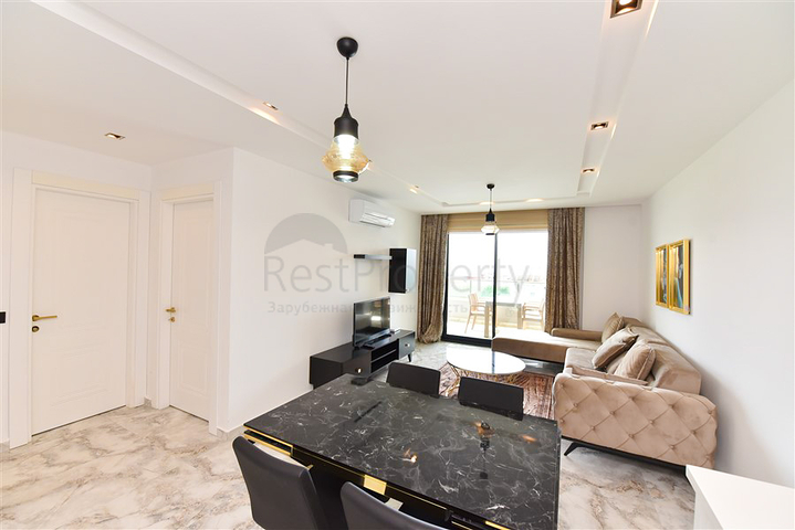 شقة مفروشة 1 + 1 في مجمع جديد في منطقة كارجيجاك