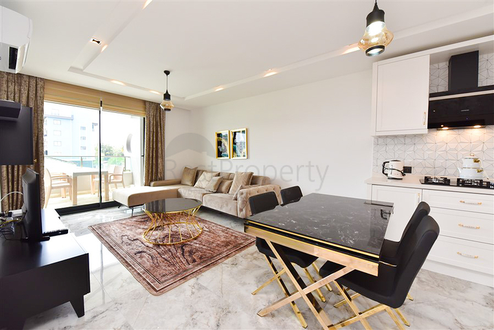 شقة مفروشة 1 + 1 في مجمع جديد في منطقة كارجيجاك