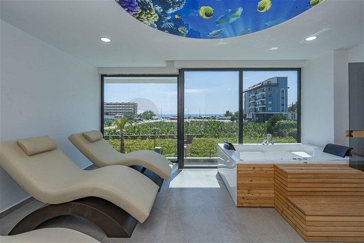 شقة مفروشة 1 + 1 في مجمع جديد في منطقة كارجيجاك