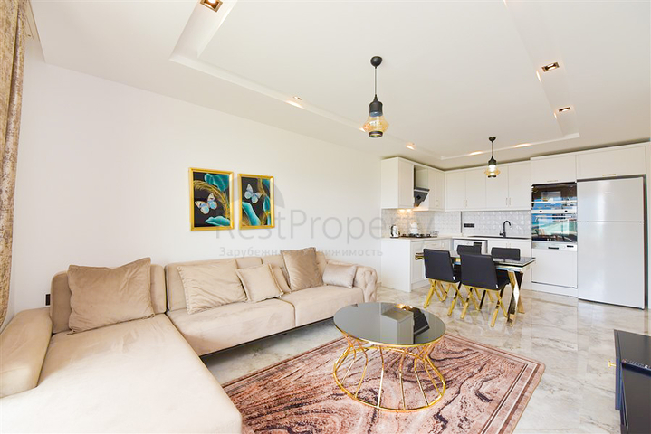 شقة مفروشة 1 + 1 في مجمع جديد في منطقة كارجيجاك