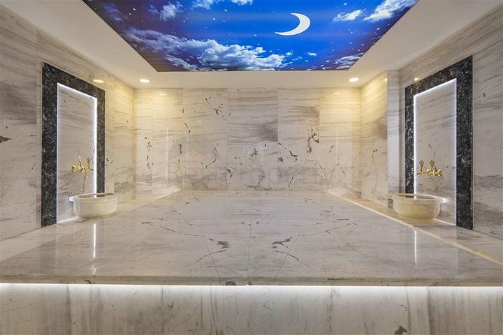 شقة مفروشة 1 + 1 في مجمع جديد في منطقة كارجيجاك