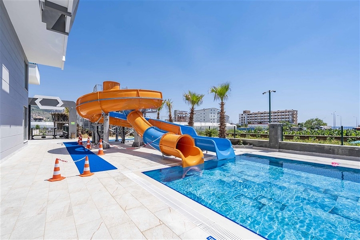 شقة مفروشة 1 + 1 في مجمع جديد في منطقة كارجيجاك