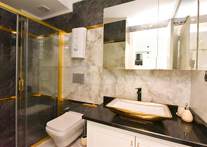 شقة مفروشة 1 + 1 في مجمع جديد في منطقة كارجيجاك