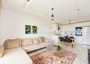 شقة مفروشة 1 + 1 في مجمع جديد في منطقة كارجيجاك