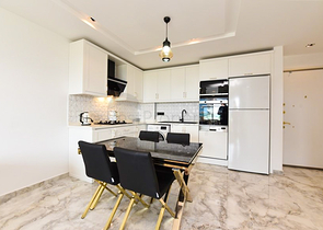 شقة مفروشة 1 + 1 في مجمع جديد في منطقة كارجيجاك