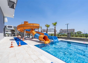 شقة فاخرة 1 + 1 في منطقة كارجيجاك