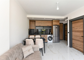 شقة 1+1 في مجمع جديد مع بنية تحتية متطورة 